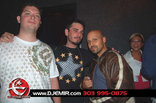 DJ Dangerous Dan DJ Am and DJ Emir at Beta Nightclub Denver